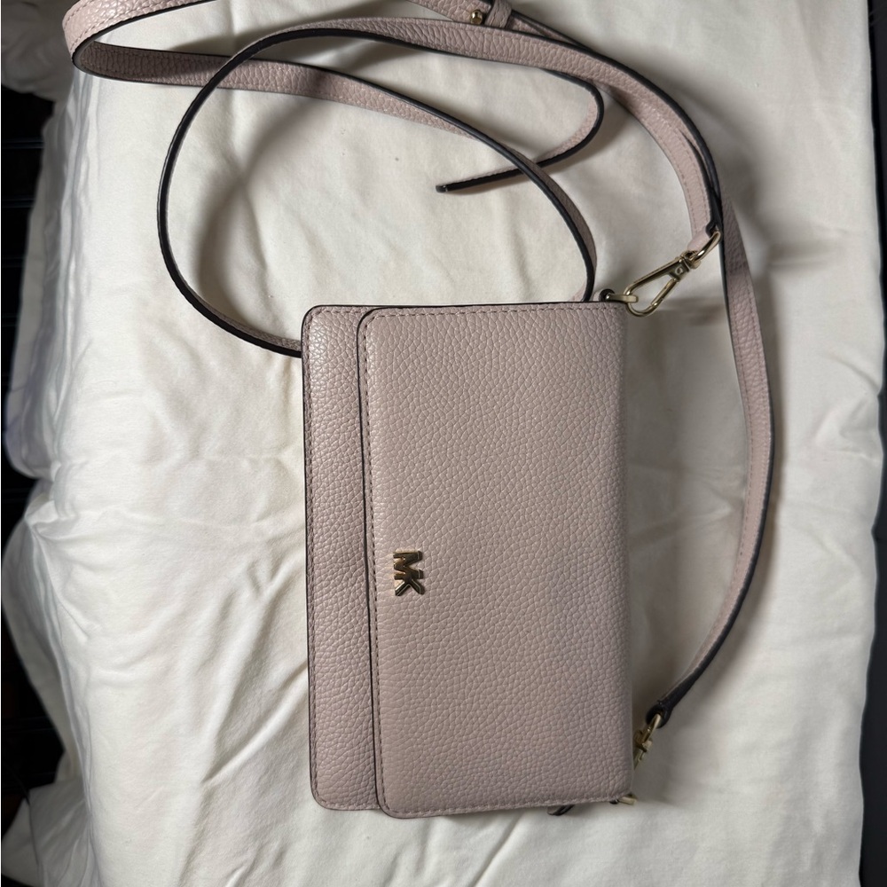 Michael Kors Light Pink Crossbody Bag